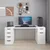 Hanah Home radni sto Alen 180cm 5 Drawer Cabinet, 180 cm, beli