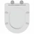WC daska Bijelo 47 x 36 x 3,4 cm Duroplast