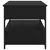 Kava Stol Crni hrast 70 x 50 x 54.5 cm Konstruirano drvo