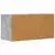 TV ormar Betonski sivi 80 x 35 x 40 cm Konstruirano drvo