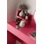 Hanah Home Sto za šminkanje Harmony Mini Round, 90 x 40 x 133 cm, Rozi