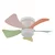 Globo 03609B - LED prigušiva plafonski ventilator HINES 10W/230V 3000-6500K +DO