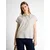 TOM TAILOR DENIM Bluza svetlo siva/bela