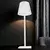 Solight WO69-W - LED stona lampa LUCCA, prigušiva, punjiva, sa dodirnim upravljanjem, LED/3,7V 2000 mAh, bela