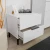 Hanah Home Noćni ormarić Kmd-1720-Dd-1, 55x59x44 cm, Beli
