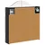Kabinet za mete Crna 56 x 12 x 63 cm Konstruirano drvo