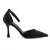 Mona shoes Ženske sandale na štiklu, Crne