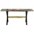 vidaXL Jedilna miza 160x80x76 cm trden predelan les