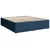 vidaXL vidaXL Box spring postelja z vzmetnico modra 200x200 cm blago, (21305385)