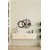 Hanah Home komoda Aplos 120, 120 cm, bela / travertin