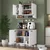 Hanah Home višenamenski ormarić JE271, 90,2 cm, beli / orah