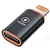 OTG adapter Techsuit HyperPort A3 USB-C v Lightning PD20W - oranžen