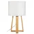 ATMOSPHERA Lampa Molu 20x34.5cm, Bijela