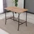 Hanah Home Barski sto Retro, Braon