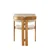 Hanah Home Trpezarijska stolica 58x76x49cm Hrast-Bež