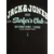 JACK & JONES Majica LOGO črna