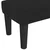 Klupa crna 70 x 30 x 30 cm od tkanine