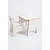 Hanah Home Dječiji set Sto i stolica, 63x46x45cm, Crvena