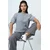 Trend Alacati Stili Ženska bluza Alc-X14709, Siva