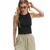 Cropp - LADIES` SINGLET - črna
