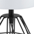 Eglo Carlton 2 stona lampa/1,e14, v305, crna/bijeli tekstil