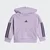 Adidas Komplet trenerka za devojčice I 3S Fl Hd Jog, JV9856, Lavanda