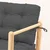 Hanah Home Baštenski set sto i 2 stolice MYG02, Antracit