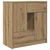 Komoda s ladicama i vratima artisan hrast 70,5x34x74,5 cm