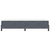 Vidaxl Postelja boxspring z vzmetnico Temno siva 100 x 200 cm Žamet