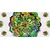 Slika zelena Mandala - 140x70
