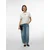 VERO MODA Majica VMSARA METTE marine/bela