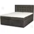 Boxspring postelja Paris - 180x200 cm - tkanine Monolith