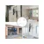 MODERNHOME Aluminijumske visenamenske merdevine 4x3, sa sarkama, sklopive, nosivost 150 kg, ModernHome