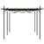Pergola s pomičnim krovom krem 589x292x230 cm