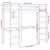Vidaxl Okvir za pograd brez vzmetnice rjava 75x190 cm trdna borovina