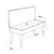 HANAH HOME Vegas White 200 0400