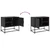 TV ormarić crni 68x39x60,5 cm čelični