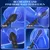 SuperLove Inflatable Vibrating Anal Beads Prostate Massager Black