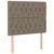 Vidaxl Box spring postelja z vzmetnico taupe 90x200 cm blago