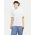 JACK & JONES Majica Bradley  temno modra / bela