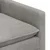 Sofa Svjetlosiva 76 x 81 x 87,5 cm Baršun