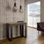 Ityhome Ityhome 90 x 77 konzolna miza rjava, (20847994)
