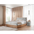 Boxspring postelja Wood-10 - 200x200 cm