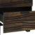 vidaXL Nočna omarica s predalom Oreh 40 x 33.5 x 46 cm