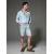 Sinsay - Jogger kratke pantalone od trapera - plava