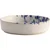 Le COQ globok krožnik Phobos 18 cm, belo-moder