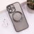 Futrola za telefon Maska Magsafe Electroplated za iPhone 16 crna