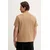 BOSS Majica Waffle 50535891 Bež Regular Fit