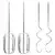 CLATRONIC Ručni mikser HM 3775 400w beli