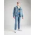 LEVIS  Kavbojke 511 SLIM moder denim
